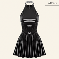 DIDI latex mini jurk
