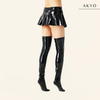 CASEY latex rok met rits
