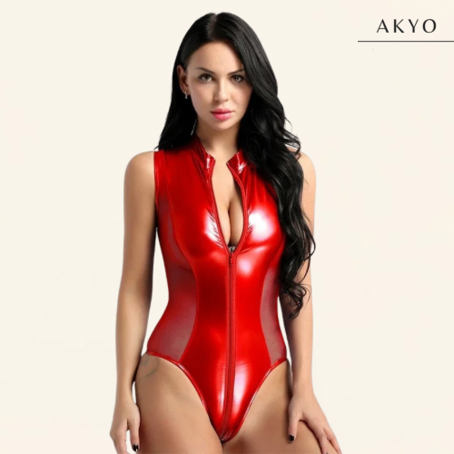 FRANCES latex bodysuit