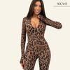 SAGE luipaard jumpsuit