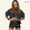 THEA latex korte broek