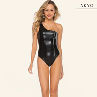 OAK lederen catsuit
