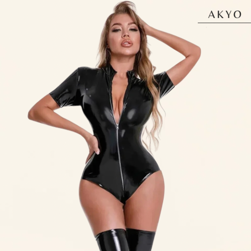 AZIA latex jumpsuit