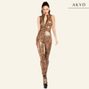 SIENNA luipaard catsuit