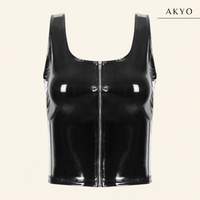 YUNA latex tank top