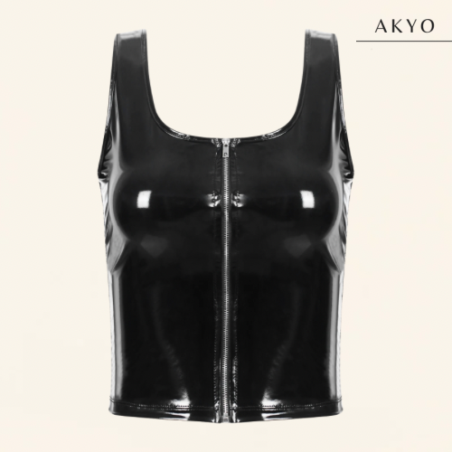 YUNA latex tank top