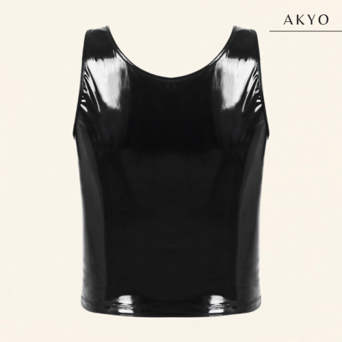 YUNA latex tank top