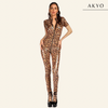 KIANA luipaard jumpsuit