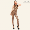 SIENNA luipaard catsuit