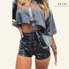 THEA latex korte broek