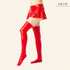 CASEY latex rok met rits