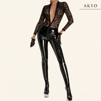 MASHA latex catsuit