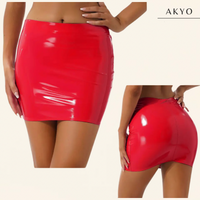 MOISE latex rokje