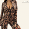 SAGE luipaard jumpsuit