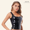 YUNA latex tank top