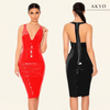 LUNA elegante latex jurk