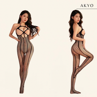 QUINTY transparante lingerieset