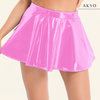 YUMI latex minirokje