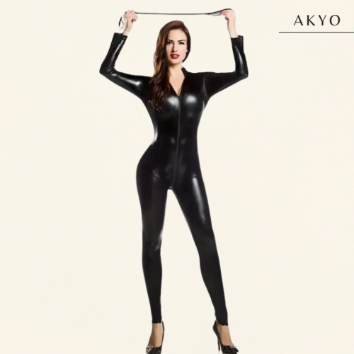 ISLA latex catsuit