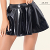 YUMI latex minirokje