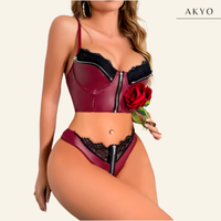 ORLA lingerieset met rits